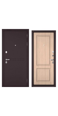 MASSIV MP (Шоколад букле (порог),R-4, МДФ Ясень ривьера крем 9SD-1) 2050х860 прав 77кг