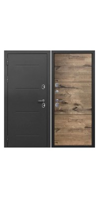 Дверь мет. ISOTERMA 11 см Серебро Канадский Дуб Пацифик гориз. 860 левая _КЛИМАТИЧЕСКАЯ