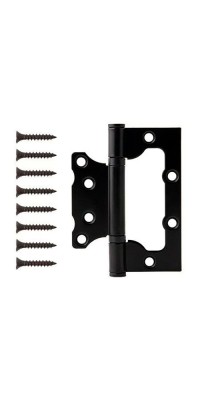 Петля накладная Code Deco 100*75*2,5-B2-BLM