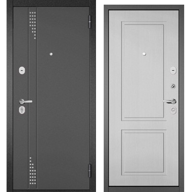 COMFORT MP (Антрацит букле, RL-11 МДФ Дуб белый скандинавский 9Е-190) 2050х860 правая 56,8кг