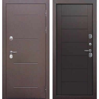 Дверь мет.ISOTERMA 11 см МЕДНЫЙ АНТИК/ТЕМНЫЙ КИПАРИС 960 правая _КЛИМАТИЧЕСКАЯ г.Йошкар-Ола