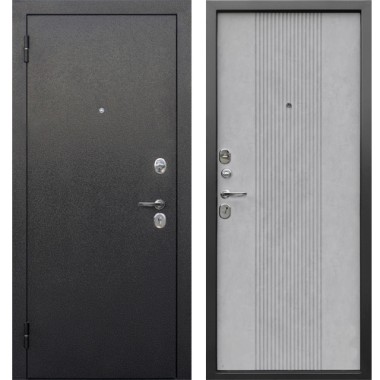 Дверь мет. NOVA Серебро Бетон снежный 860 левая (Россия) г.Йошкар-Ола 62,5кг