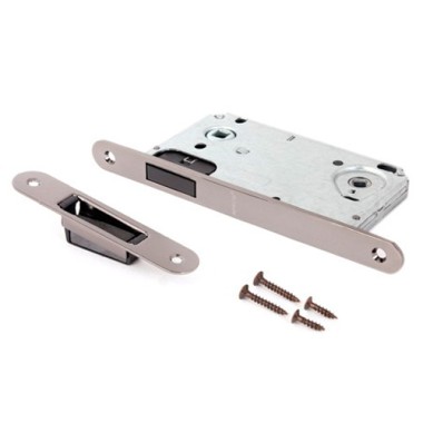 Защёлка врезная с фиксацией Apecs 5300-M-WC-BN (40)